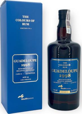 The Colours of Rum 1998 Batch No.3 Bellevue Guadeloupe Edition no.2 23yo 54.3% 700ml
