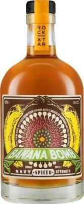 Rockstar Spirits Banana Bomb Spiced Navy Strenght 57% 500ml