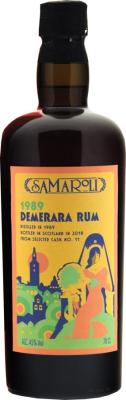 Samaroli 1989 Demerara Cask No.11 29yo 45% 700ml