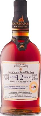 Foursquare Private Cask Selection LCBO 12yo 48% 750ml