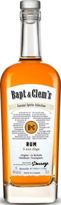 Bapt & Clems Unusual Spirits Collection Barbados 5yo 43% 700ml