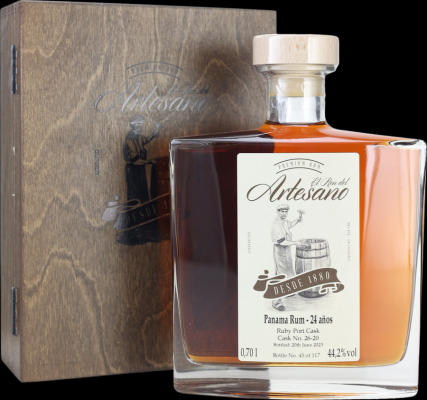 El Ron del Artesano Ruby Cask 24yo 44.2% 700ml