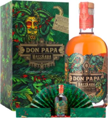 Don Papa Masskara Giftbox 40% 700ml - Spirit Radar