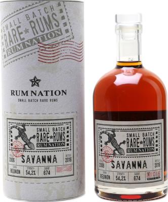 Rum Nation 2006 Savanna 10yo 54.2% 700ml