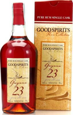 Good Spirits 1988 Enmore Guyana 23yo 46% 700ml