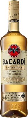 Bacardi Carta Oro Superior Gold Rum 40% 700ml