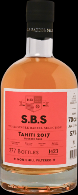S.B.S 2017 Tahiti Bourbon Cask 57% 700ml