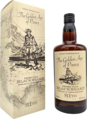 Distilia Caroni 1999 The Golden Age of Piracy Edward Teach Blackbeard 21yo 65.7% 700ml