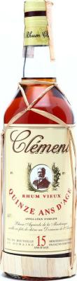 Clement Rhum Vieux 15yo 44% 700ml