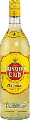 Havana Club Original White Rum 3yo 40% 1000ml