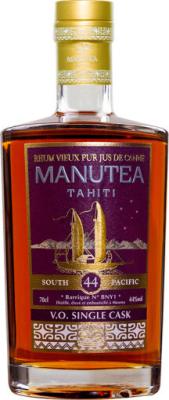 Manutea Tahiti V.O Single Cask 3yo 44% 700ml