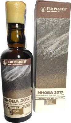 Velier FAQ Plastic 2017 Mhoba Pure Single 64.3% 100ml