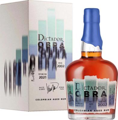 Dictador 2002 Obra Port 21yo 45% 700ml