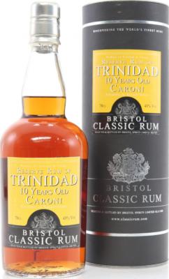 Bristol Classic Reserve Trinidad 10yo 43% 700ml