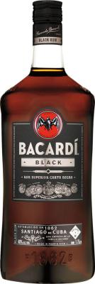 Bacardi Black Ron Superior Carta Negra 40% 1750ml