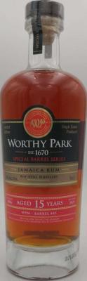 Worthy Park 2006 Special Barrel Series #45 Bottled for Nectar Belgium 15yo 54% 700ml