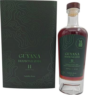 Nobilis Rum 2014 Diamond No.51 11yo 61.4% 700ml