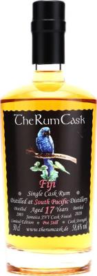 The Rum Cask 2003 South Pacific Fiji Single Cask 17yo 58.6% 500ml