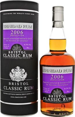 Bristol Classic 2006 Trinidad Rum 13yo 61.5% 700ml
