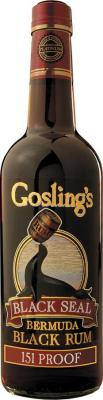 Goslings Black Seal Bermuda Black 151 Proof 75.5% 700ml