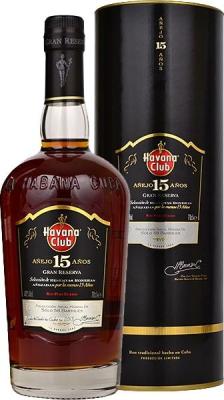 Havana Club Gran Reserva Tube 15yo 40% 700ml