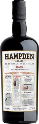 Velier Hampden Estate Pagos Sherry Cask 2023 Pure Single Jamaican LMDW Exclusive 52% 700ml