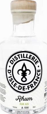 Distillerie D'Isle de France Vietnam Rhum Blanc Pur Jus 54.2% 500ml