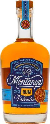 Montanya Valentia 4yo 40% 700ml