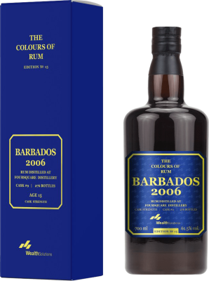 The Colours of Rum 2006 Foursquare Barbados edition No.15 15yo 61.5% 700ml