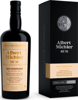 Albert Michler 2010 Diamond Demerara Cask No.108 15yo 61% 700ml