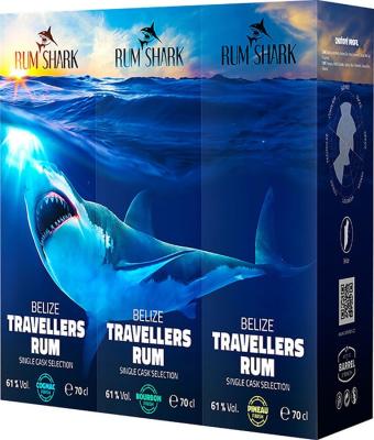 Rum Shark Travellers Belize Era of Discovery 3 Bottles SET