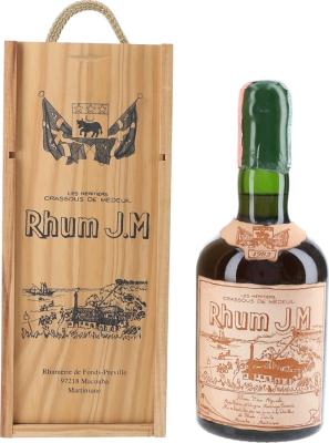 Rhum J.M 1982 Wooden box 15yo 50% 700ml