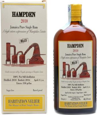 Habitation Velier 2010 Hampden HLCF Jamaica 6yo 68.5% 700ml