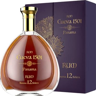 Ron Cueva 1501 Panama Rum Solera 12yo 40% 700ml