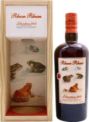 Rhum Rhum 2015 Liberation PMG Agricole Marie Galante Wooden Box 58.4% 700ml