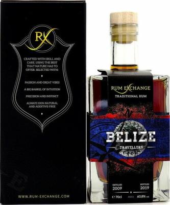 Rum Exchange 2009 Belize Travellers #003 10yo 60.8% 700ml