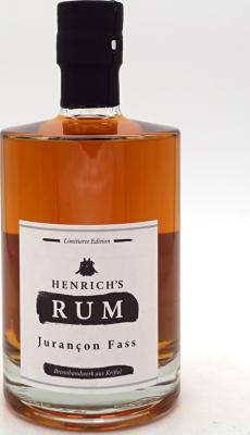 Henrich's Rum Unknown Jurancon Fass 40% 500ml