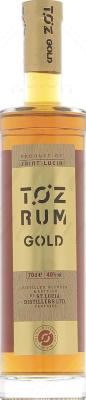 TOZ Rum Gold Saint Lucia 5yo 40% 700ml