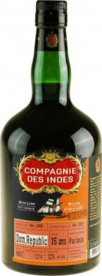 Compagnie des Indes 2000 Dominican Republic 16yo 62% 700ml