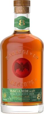 Bacardi Reserva Ocho Rye Cask 45% 700ml