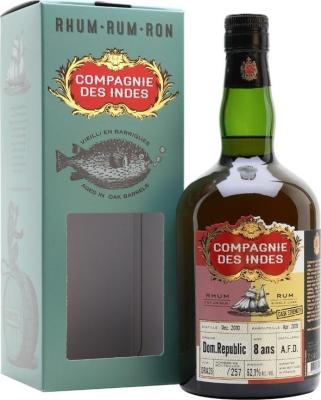 Compagnie des Indes 2010 Dominican Republic 8yo 62.1% 700ml