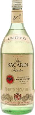 Bacardi Silver Label Superior Light Dry 40% 1130ml