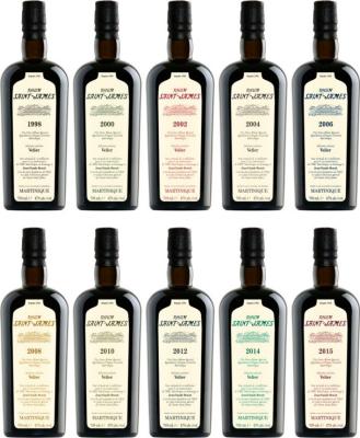 Velier Saint James Collection 25th AOC Anniversary 10 Bottles SET 47% 700ml