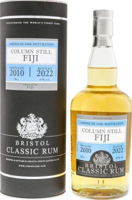 Bristol Classic 2010 Travellers Fiji 12yo 47% 700ml