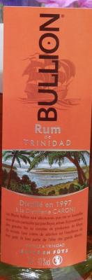 Bullion 1997 Trinidad Caroni Jean Boyer 40% 700ml