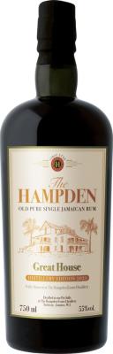Velier Hampden Estate Great House Distillery Edition 2021 Old Pure Single Jamaican 55% 750ml