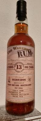The Warehouse Rum 2005 Foursquare Barbados 13yo 50.3% 700ml