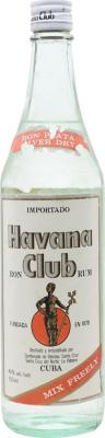 Havana Club Silver Dry Rum 40% 750ml