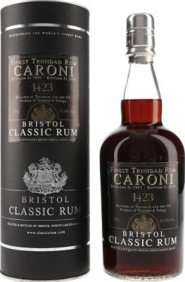 Bristol Classic 1993 Finest Trinidad 21yo 51.9% 700ml