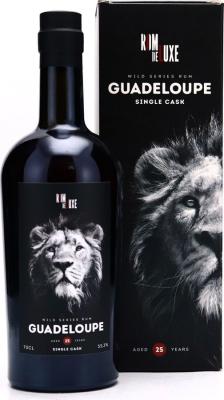 Rom De Luxe 1995 Guadeloupe Wild Series 25yo 55.3% 700ml